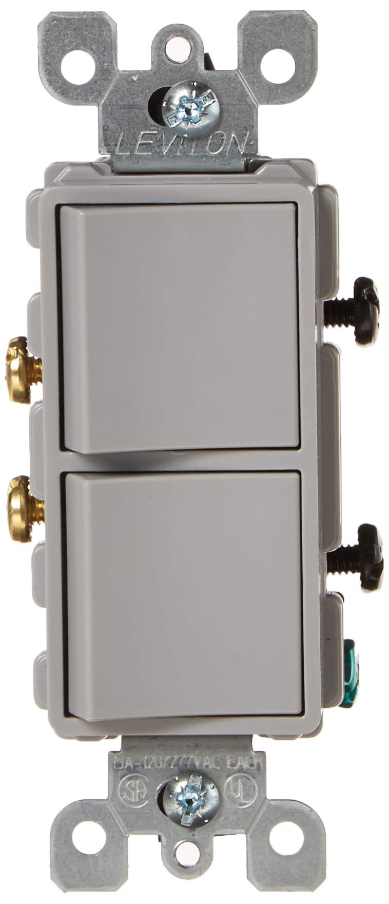 Foto 2 pulgar | Interruptor Electrónico Leviton 5634-gy 15a 120/277v Unipolar - Venta Internacional.