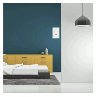 Foto 5 | Kit De 4 Placas Con 1 Apagador De Escalera Y 1 Contacto Belug Blanco