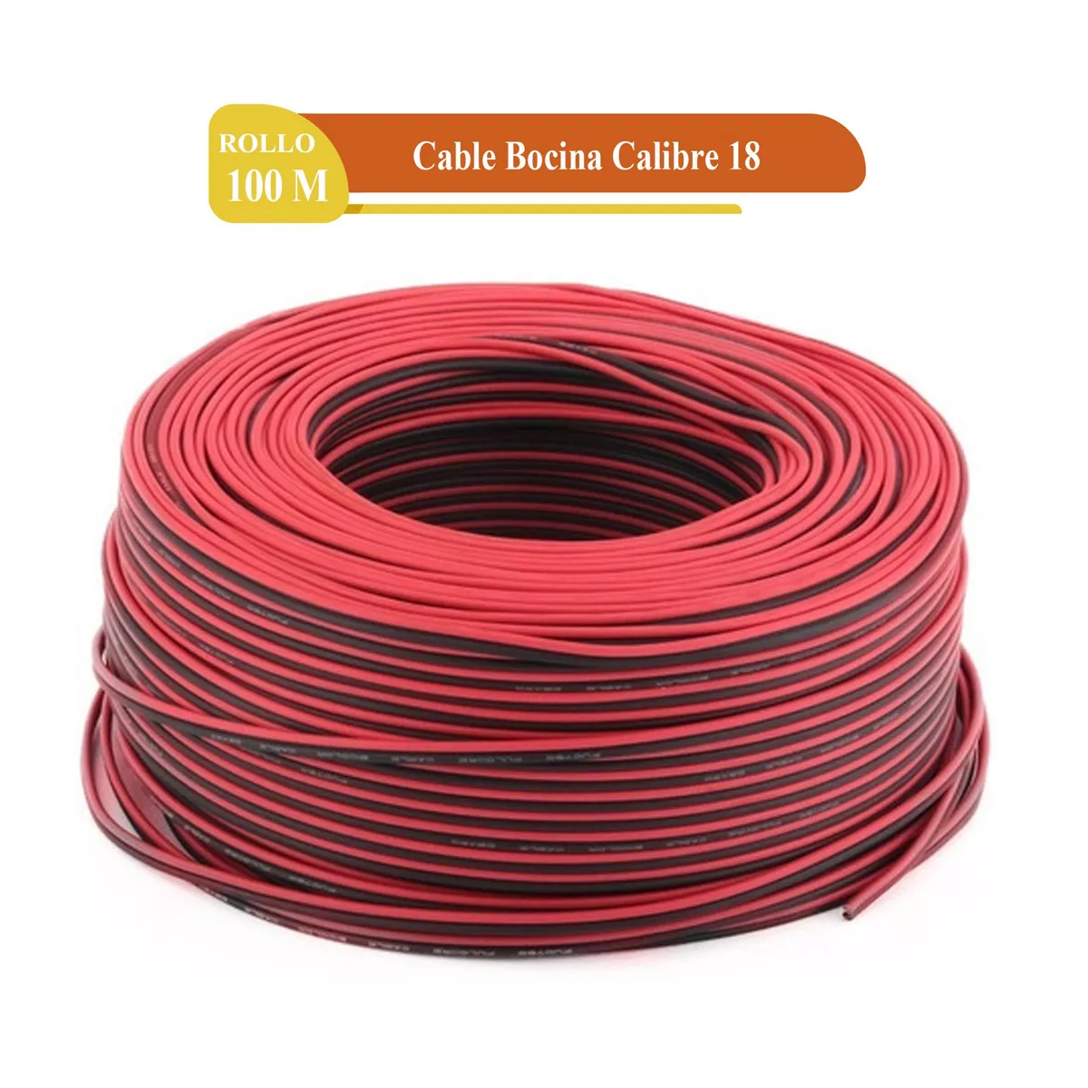 Foto 4 pulgar | Cable para Bocina Eo Safe Imports Esi7987 color Rojo