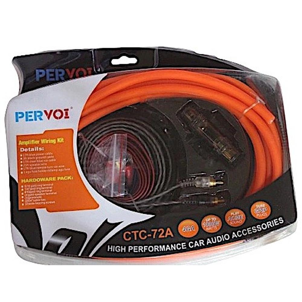 Foto 2 pulgar | Kit de Instalación PerVoi Calibre 4 para Amplificador de Auto CTC-72A