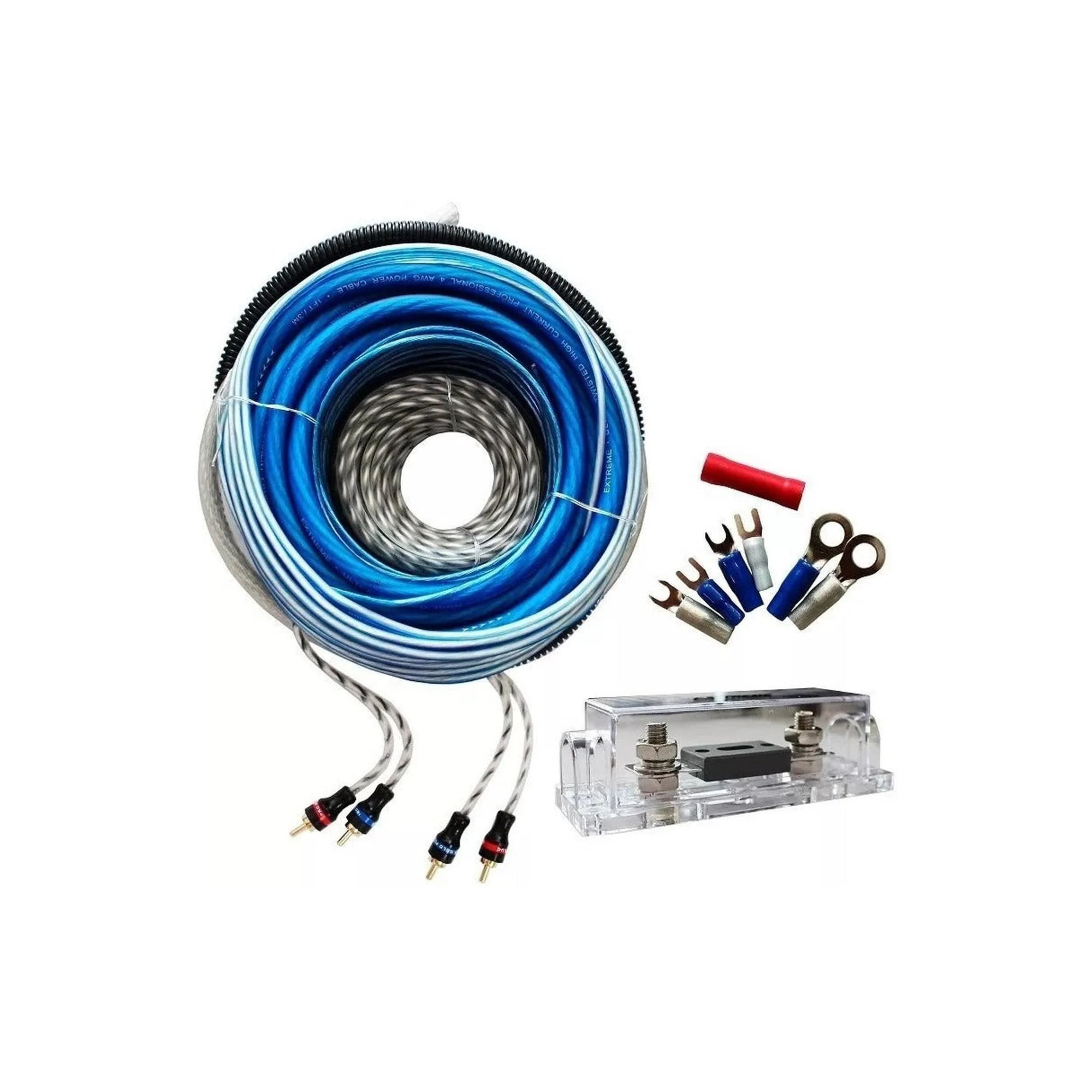 Foto 3 pulgar | Kit De Instalación Para Audio Calibre 4 Awg Extreme Exkit4