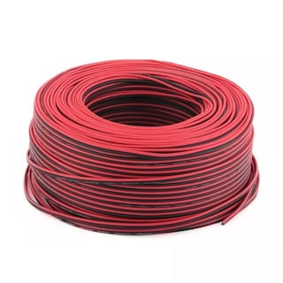 Foto 2 | Cable Bocina Automotriz Bicolor Calibre 22 100 m ESI-3862 Rojo