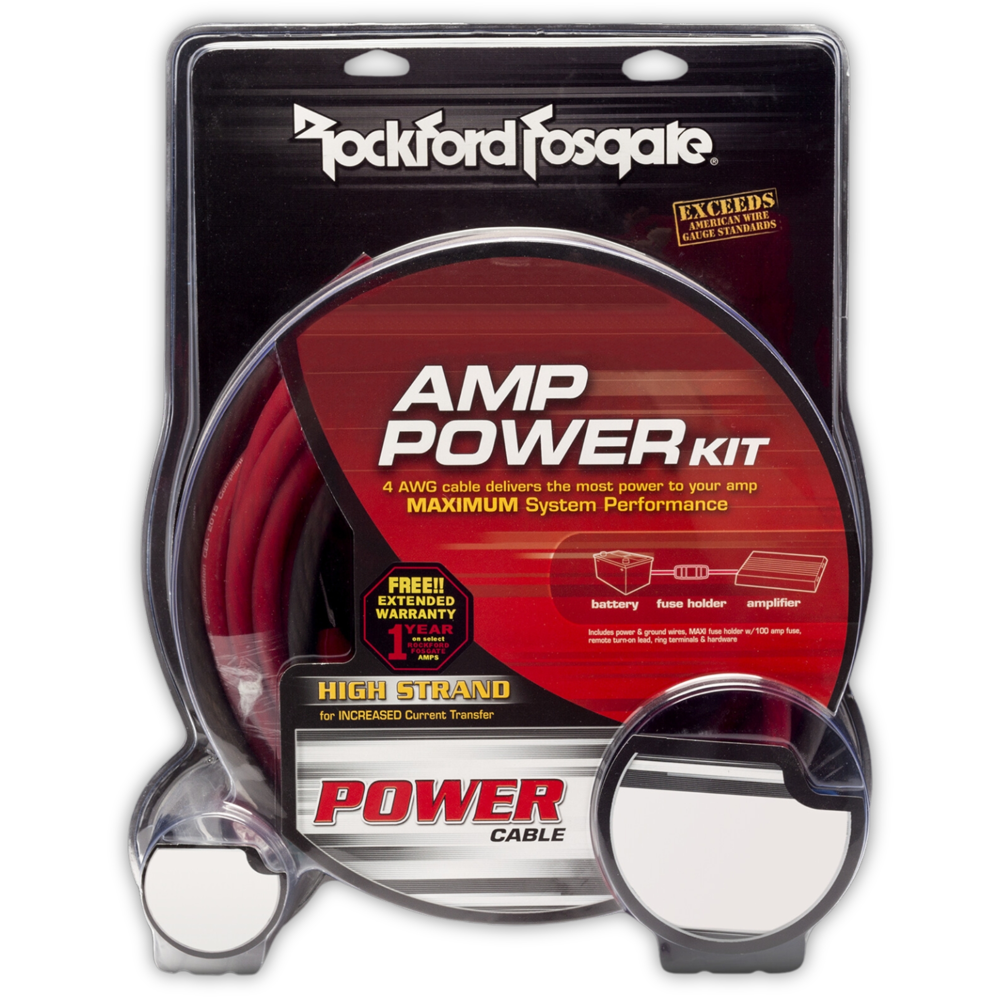 Kit de Instalación de Amplificador Rockford Fosgate Rfk1