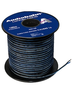 Foto 1 | Rollo De Cable Para Bocinas Calibre 16 De 100m Audiobahn Asc16r