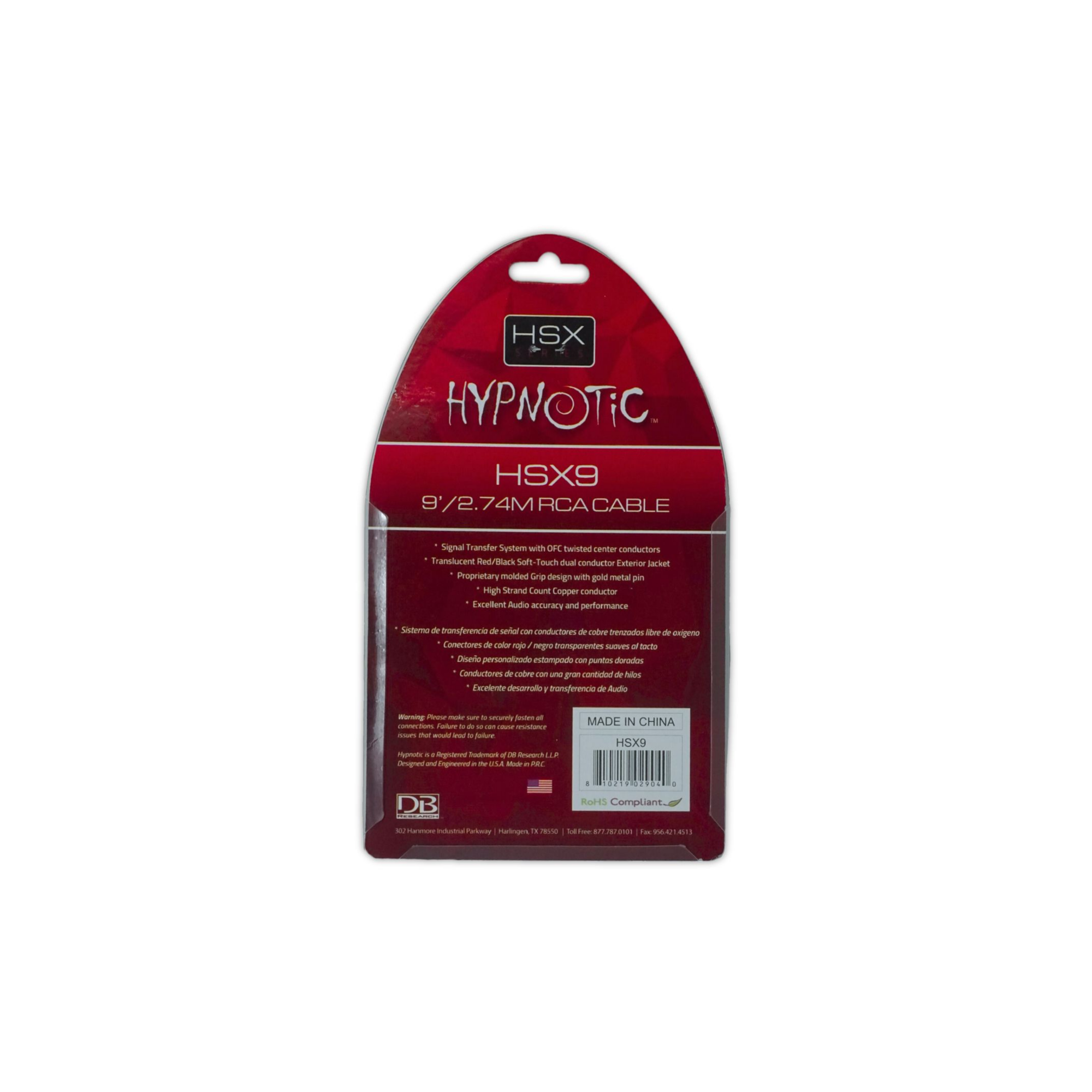 Foto 5 | Cable Rca 2.74m Para Audio Hsx9 Hypnotic Cobre Ofc
