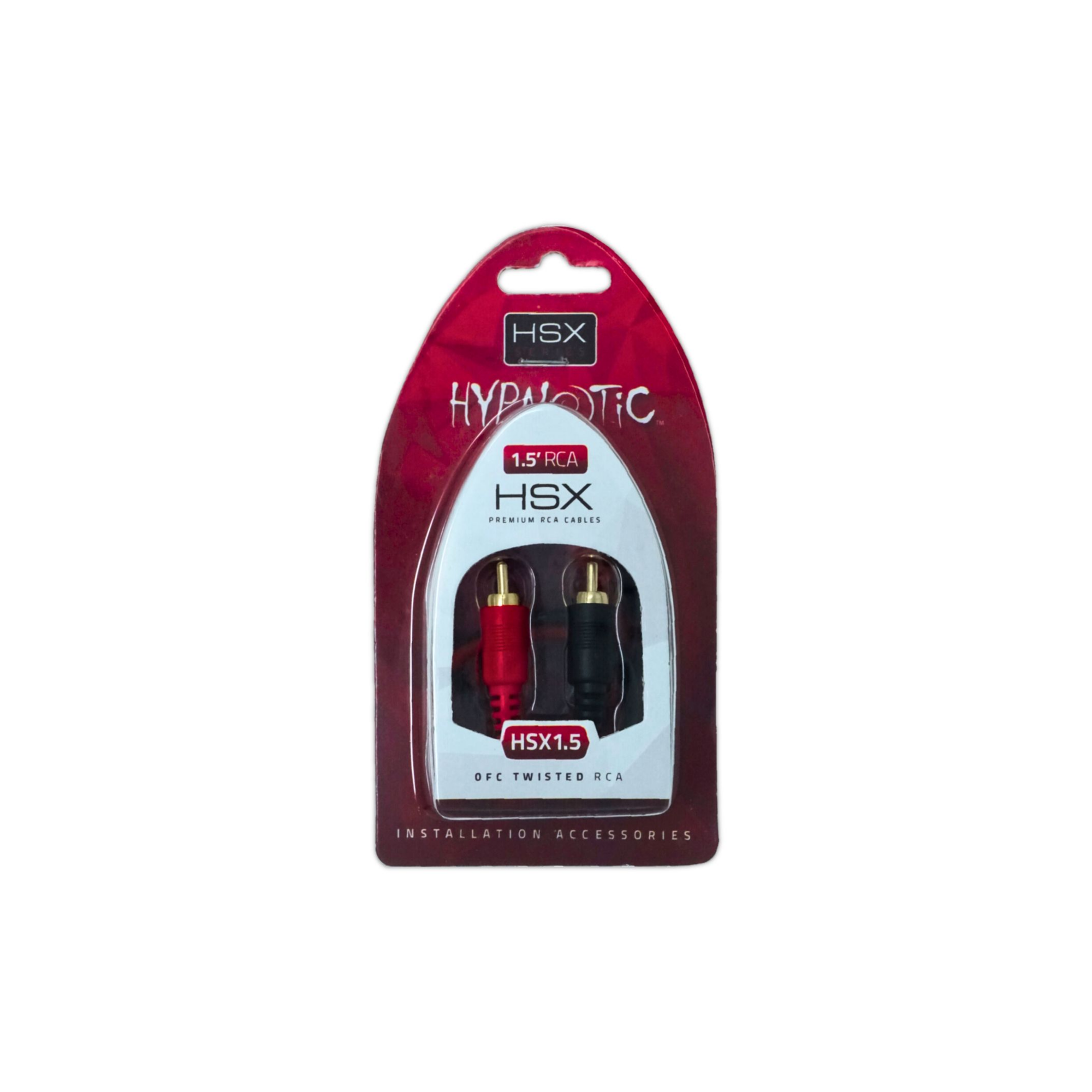 Cable Rca 0.45m Para Audio Hsx1.5 Hypnotic Cobre Ofc