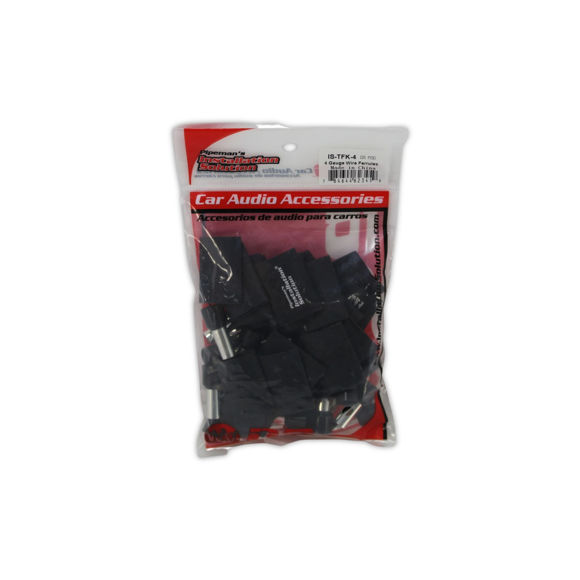 Pack De 25 Terminales De Casquillos Pipeman's Calibre 4