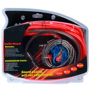 Foto 2 | Kit Amplificador Instalacion Cable Rca Audio Auto 4ga Belug Multicolor