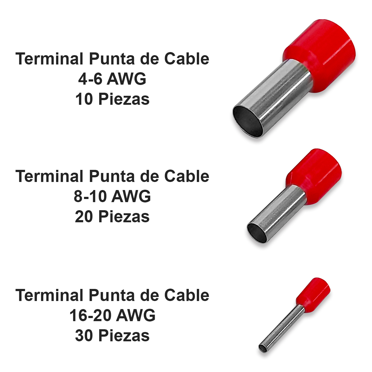 Foto 5 pulgar | Kit Car Audio Terminal Thermofit Cinchos 615 Pza Steelpro