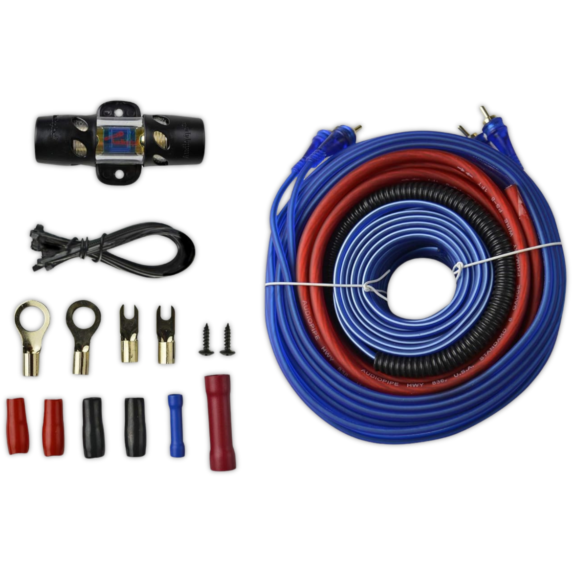 Foto 3 pulgar | Kit De Instalación Amplificador Audiopipe Pk1500sx Calibre 8