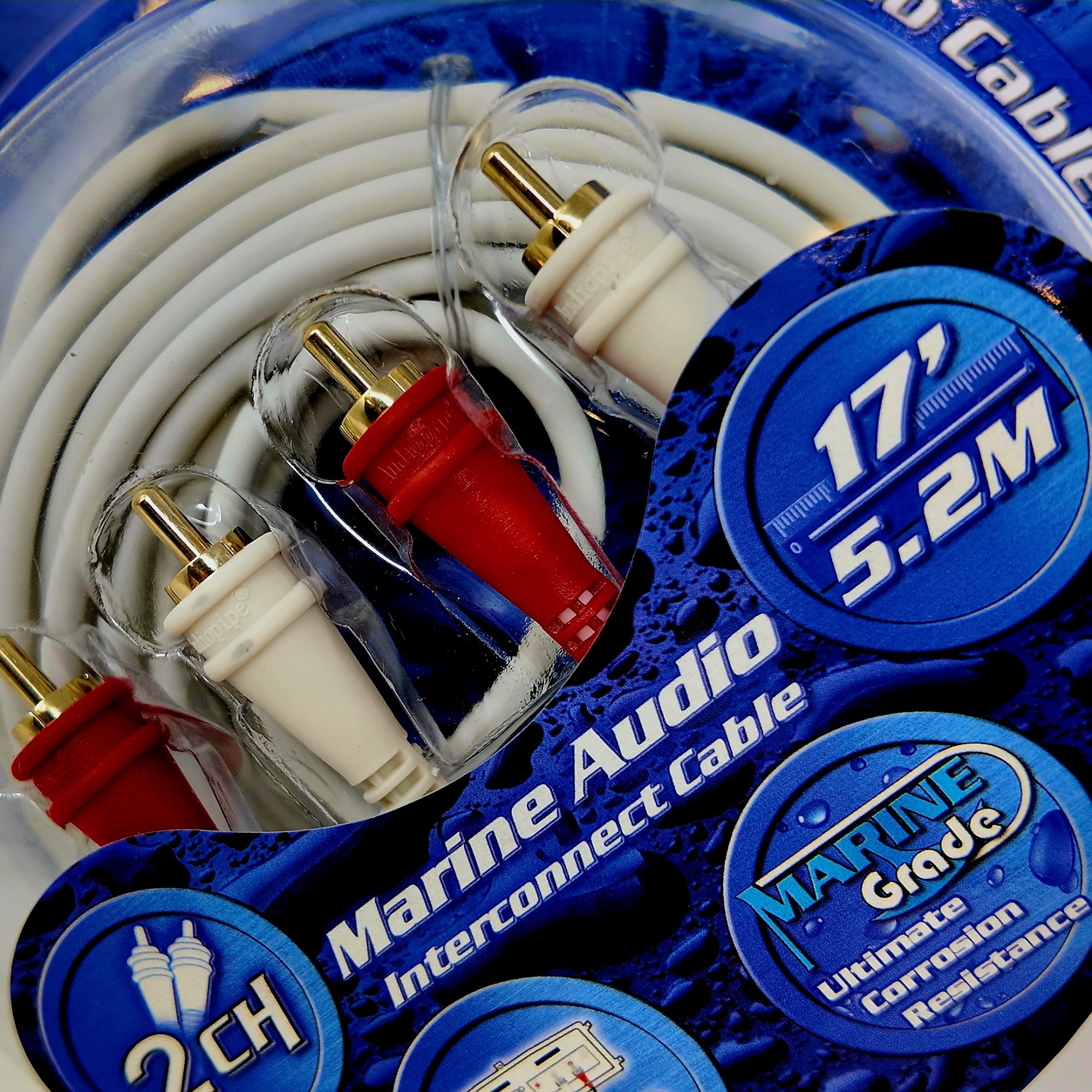 Foto 8 pulgar | Cable Rca Marino Audiopipe Ip2rca17 5.2 Metros Libre Oxigeno
