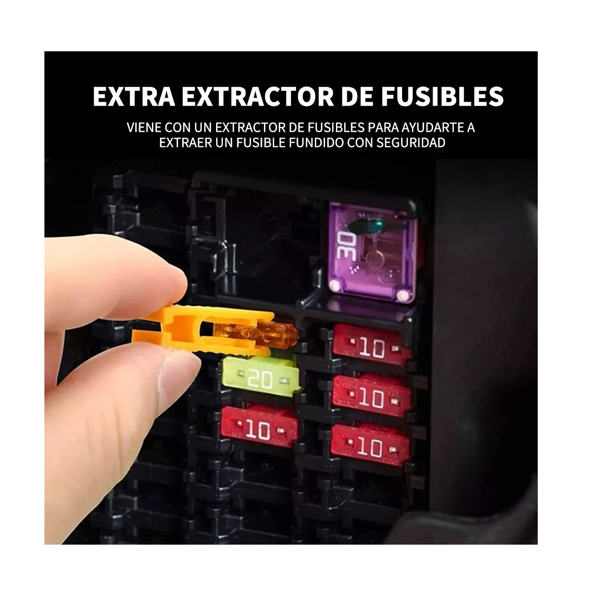 Foto 3 pulgar | Kit 1000 Piezas Fusibles Automotriz Eo Safe Imports Esi-9573 Multicolor