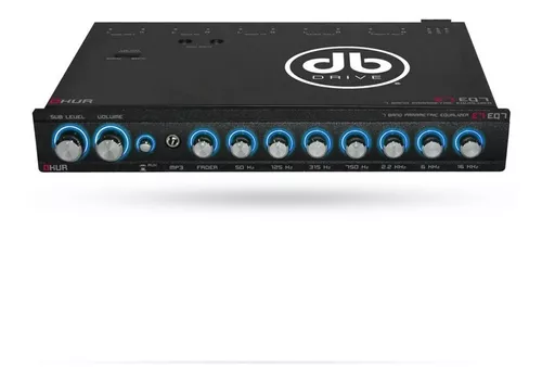 Ecualizador Paramétrico Db Drive E7 Eq7 7 Bandas 8 Volts