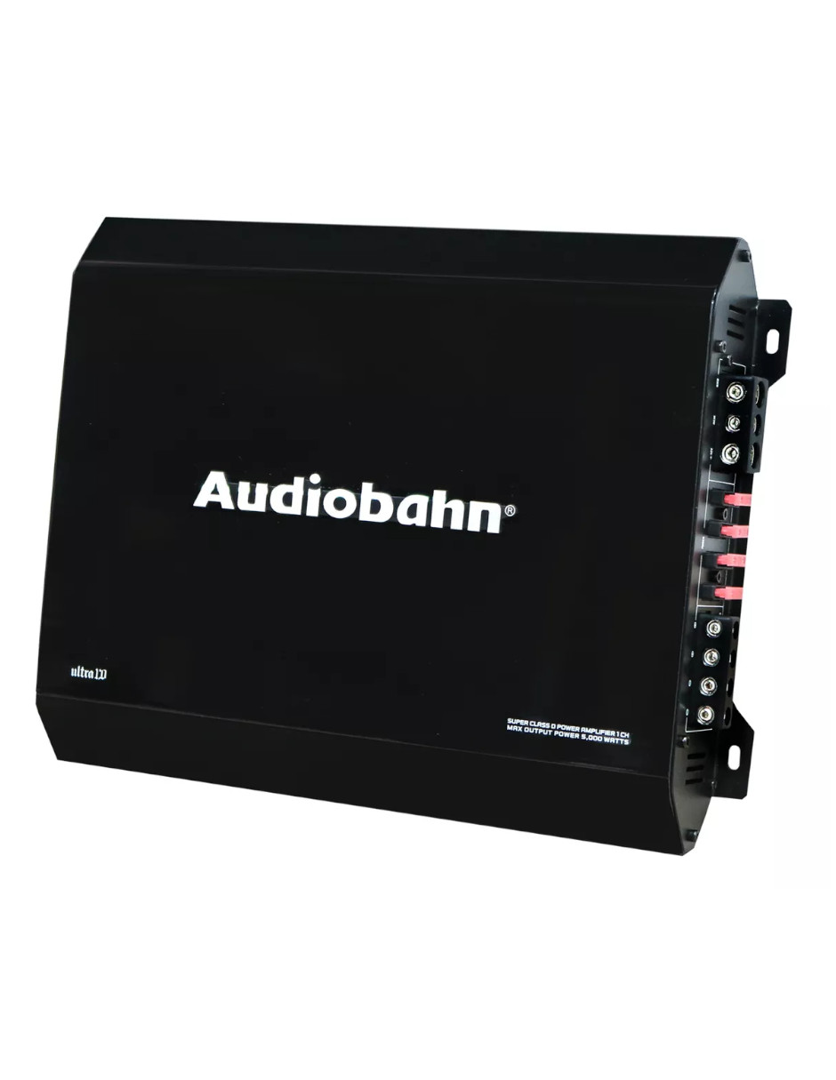 Amplificador Clase D 1 Canal 5000w Audiobahn Ultra1d.bk