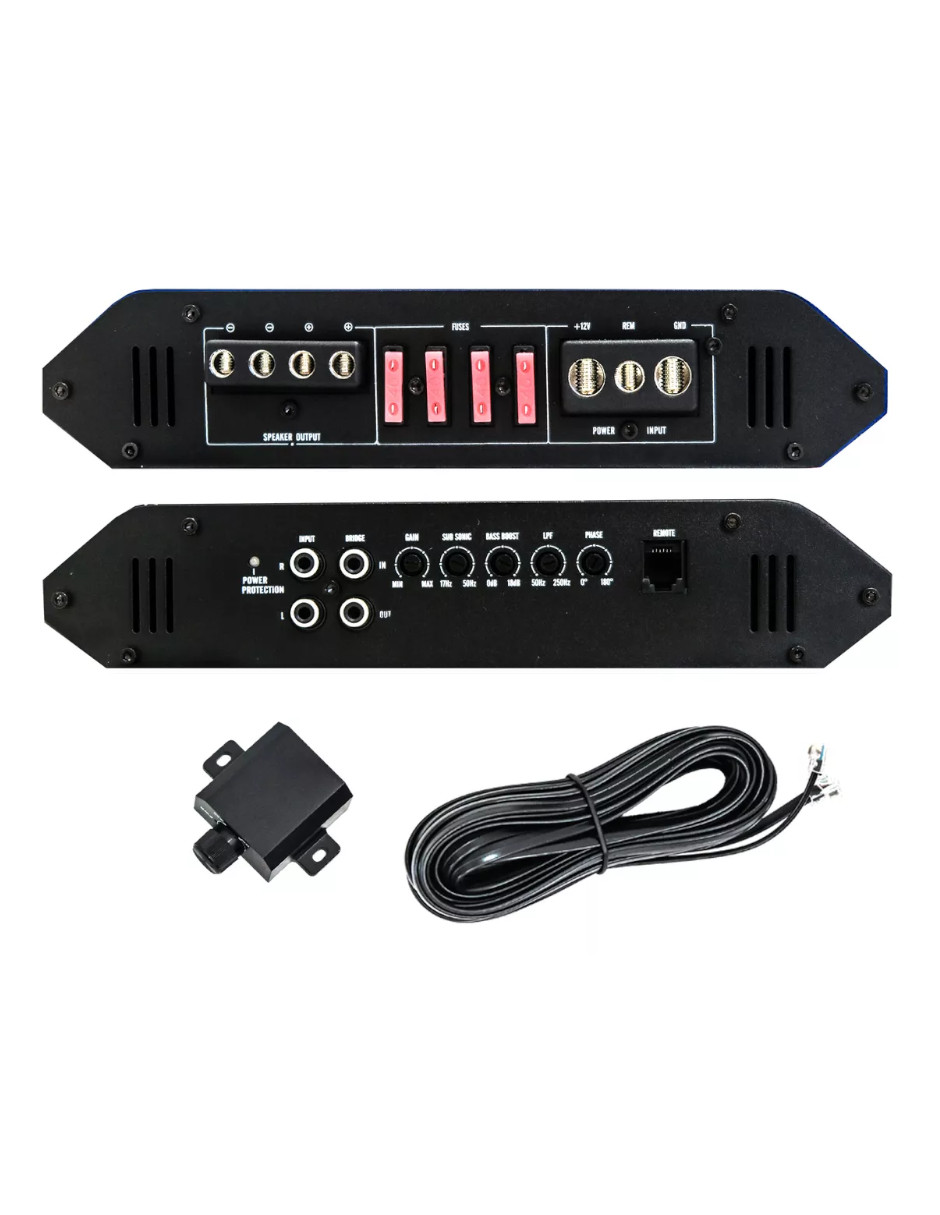 Foto 4 | Amplificador Clase D 1 Canal 5000w Audiobahn Ultra1d.bk