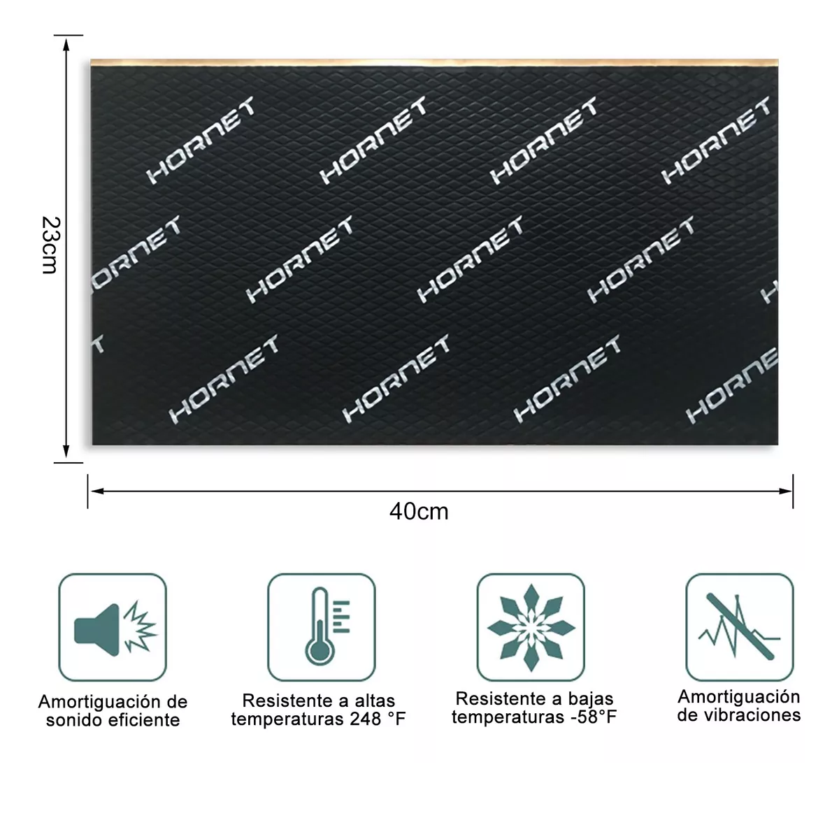 Foto 3 pulgar | Planchas A Prueba De Sonido Para Auto 5 pcs Eo Safe Imports Esi-12815 Negro