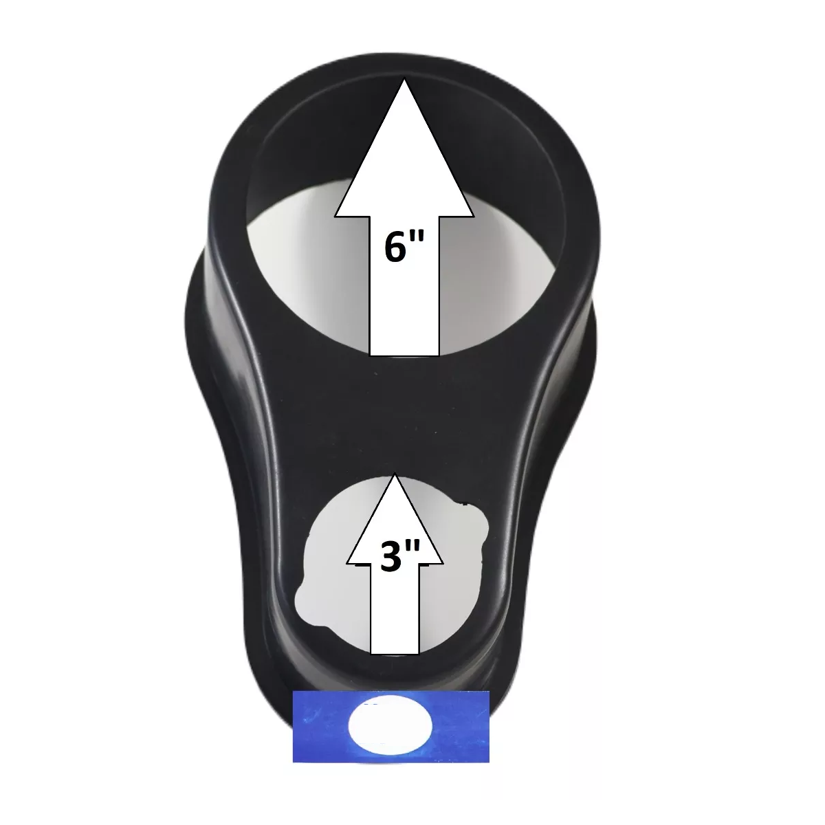 Foto 4 pulgar | Par Alzas 6.5 Plug Y Bala Radox 040-060 Bases Open Show Eo Safe Imports Esi-13597 Negro