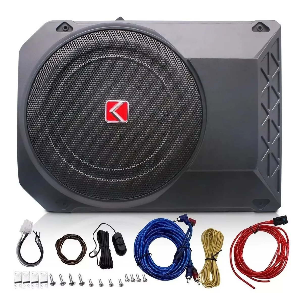 Foto 4 pulgar | Subwoofer Amplificado 10 Pulgadas 800w Bajos Para Auto Eo Safe Imports Esi-4782 color Negro