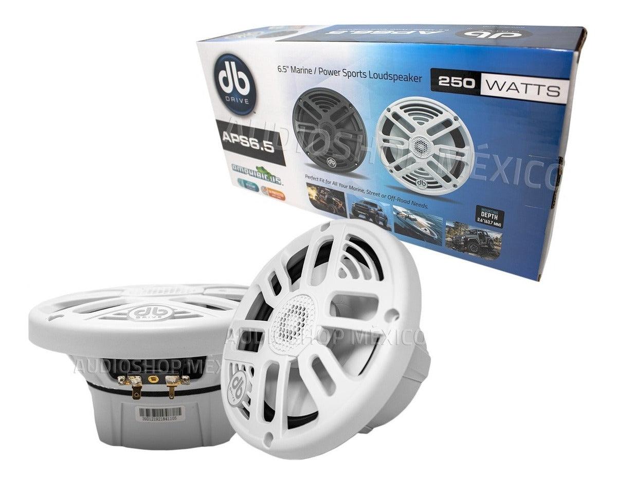 Foto 3 pulgar | Bocinas Marinas Db Drive Aps65w 250 Watts 6.5 Pulgadas 2 Vías color Blanco