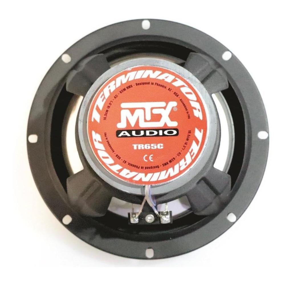 Foto 6 | Bocinas Coaxiales MTX Audio TR65C color Rojo 6.5 Pulgadas 260 Watts 4 Ohms