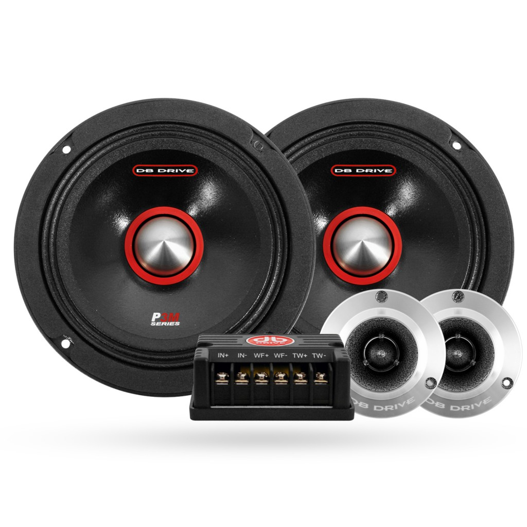Set de Medios DB Drive P36K color Negro