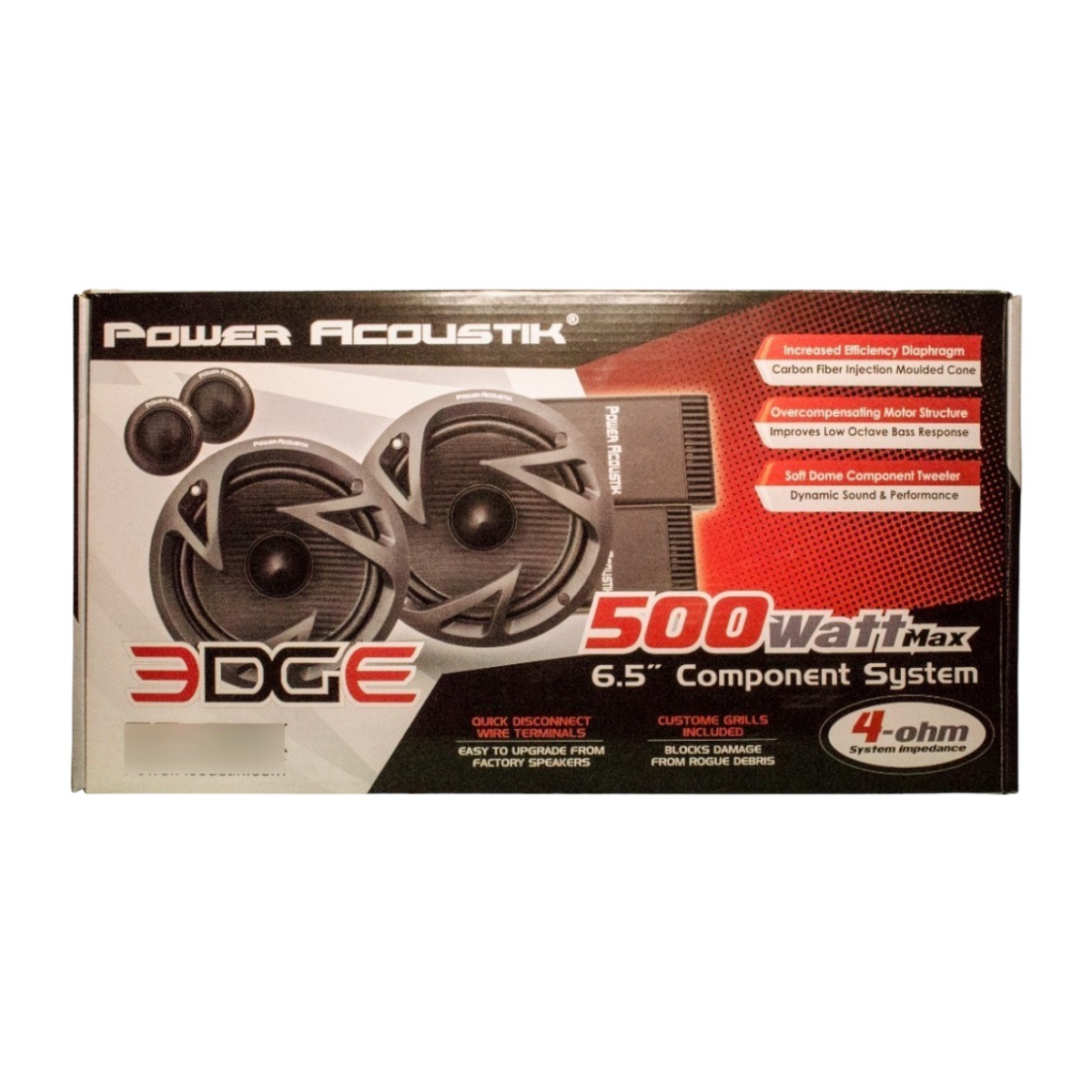 Foto 2 pulgar | Bocinas Power Acoustic Ef60C Negro