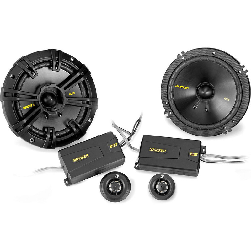 Set de Medios Kicker CSS65 color Negro 6.5 ''