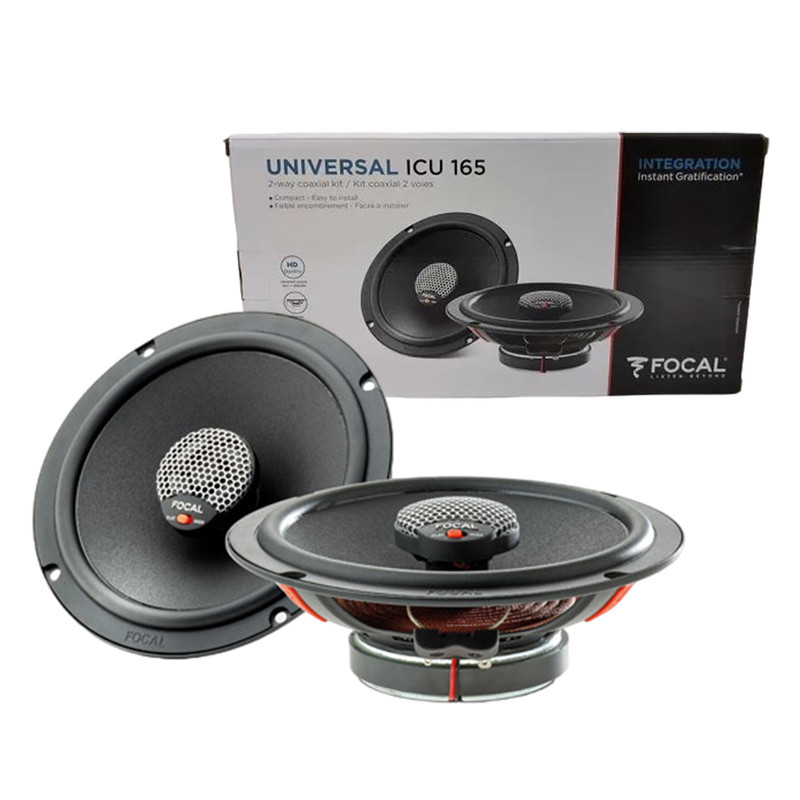 Foto 7 | Kit Coaxial 2 Vías Focal ICU165 color Negro Woofer 165 MM