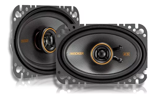 Bocinas Kicker KSC46 color Negro 4x6 1 Par