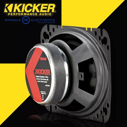 Foto 3 pulgar | Bocinas Kicker KSC46 color Negro 4x6 1 Par
