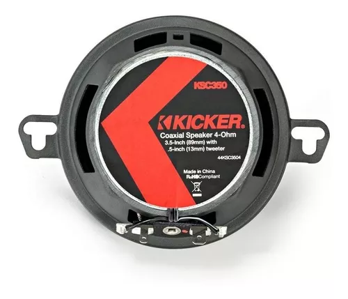 Foto 4 pulgar | Bocinas Coaxiales Kicker Ksc350 de 3.5"