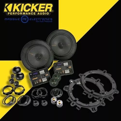 Foto 3 pulgar | Set de Medios Kicker 6-1/2  Kss65