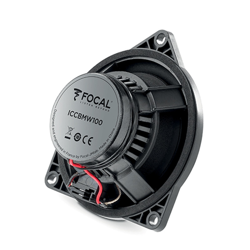 Foto 4 pulgar | Bocinas Focal ICC BMW 100 color Negro Kit Coaxial 2 Vias Plug & Play