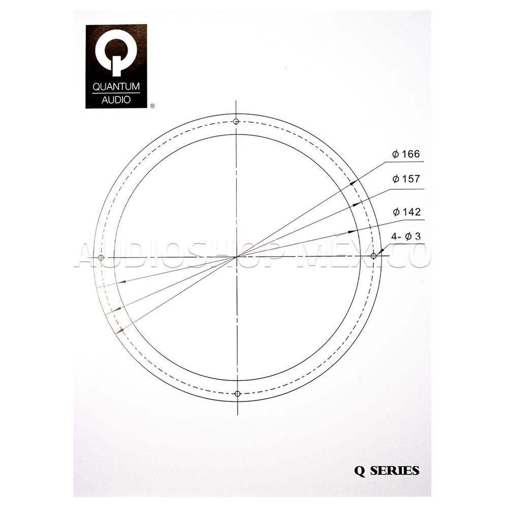 Foto 4 | Bocinas Quantum Audio Q65 de 160w
