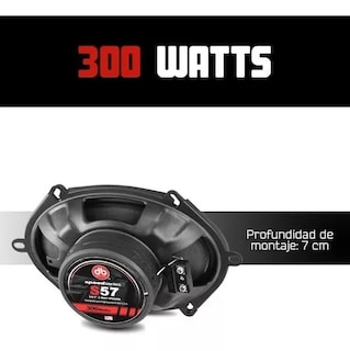 Foto 2 | Set de Bocinas Coaxiales DB Drive S57