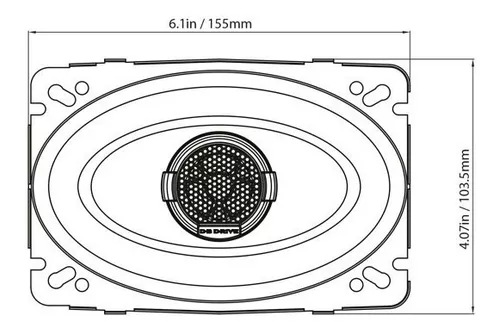 Foto 4 pulgar | Set de Bocinas Coaxiales Db Drive S46