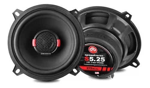 Set de Bocinas Coaxiales DB Drive S5.25 275W Máx