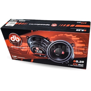 Foto 6 | Set de Bocinas Coaxiales DB Drive S5.25 275W Máx