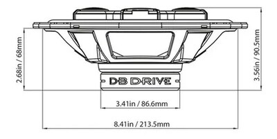 Foto 4 | Set de Bocinas Db Drive S69 450w / 125w Rms 6x9