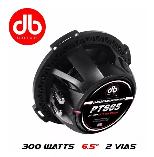 Foto 3 pulgar | Bocinas Coaxiales Db Drive Platinum Pts65 6.5'' 2 Vías