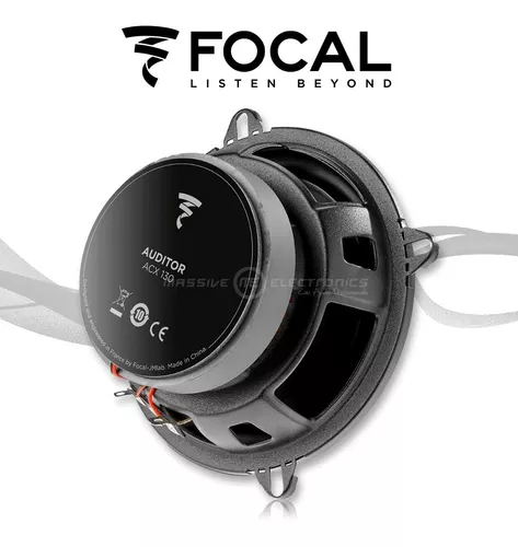Foto 4 pulgar | Bocinas Coaxiales Focal Auditor ACX 130 color Negro 5.25 Plg