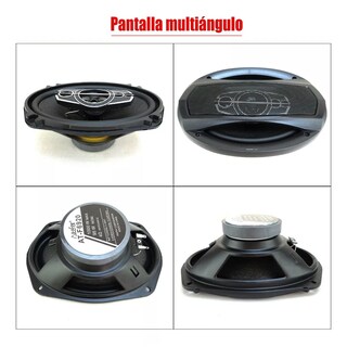 Foto 3 | Set 2pcs Bocinas 6x9in Coaxial Para Carro Auto 5 Vías Audio Eo Safe Imports Esi-9491 Negro