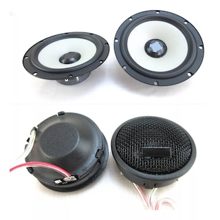 Foto 3 | Set De Medios Bocinas 6.5 Subwoofer+tweeters Para Auto Audio Eo Safe Imports Esi-9492 Multicolor