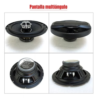 Foto 3 | Set 2pcs Bocinas 6.5in Coaxial Para Carro Auto 4 Vías Audio Eo Safe Imports Esi-9490 Negro