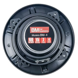 Foto 4 | Bocinas Master Electrónicos BM-4'' 2 Vías Altavoz Coaxial 4'' Master para Auto