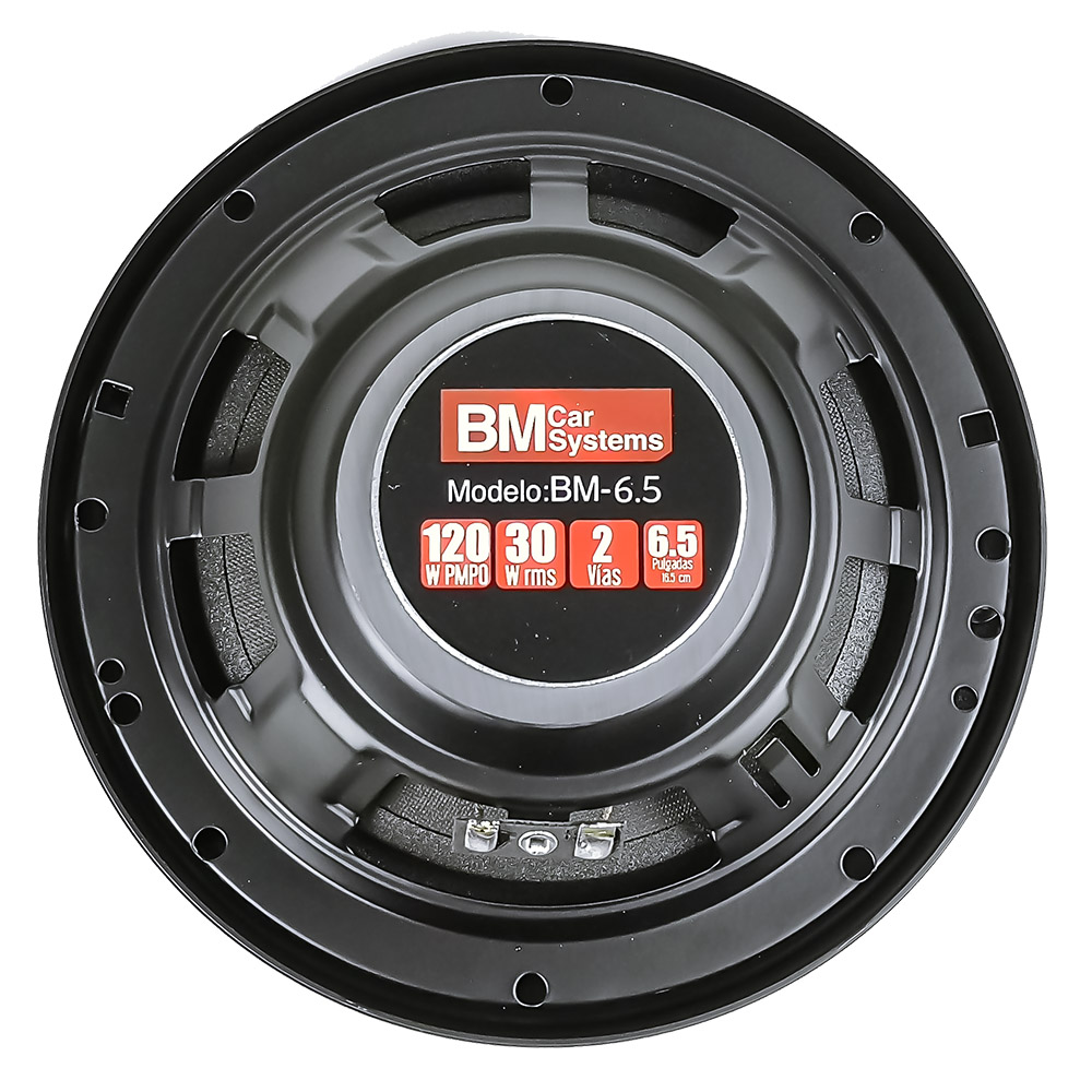 Foto 5 pulgar | Bocinas para Carro Master Electrónicos BM-6.5'' 2 Vías Altavoz Coaxial 6.5''