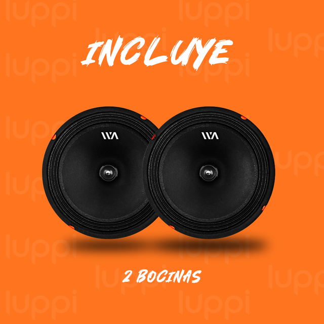 Foto 5 pulgar | Medio Rango War Audio Cabo88p 8 Pulgadas 300w 8 Ohms 1 Par
