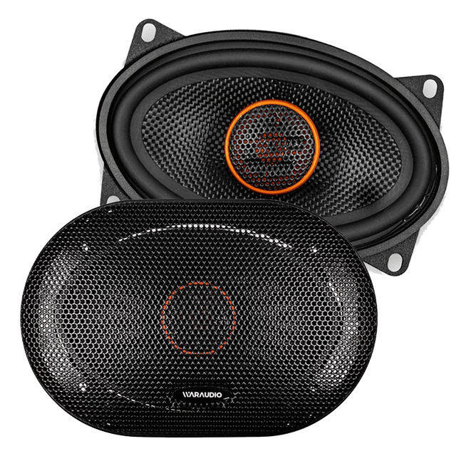 Bocinas War Audio Rocket46 4x6 Pulgadas 120w para Auto 1 Par