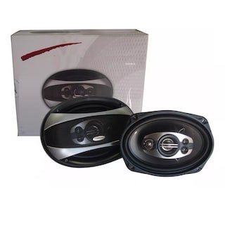 Foto 2 | Bocinas 6x9 300 Watts 5 Vías Eo Safe Imports ESI-11723 Negro