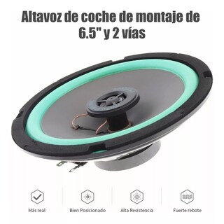 Foto 2 | Bocinas para Carros 6.5 Eo Safe Imports ESI-11721 Multicolor